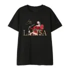 تيشيرت بطباعة Black Pink — إصدار "LALISA" — Black Pink Limited Edition