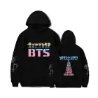Bts Zip Hoodie — Pink Premium Ver.