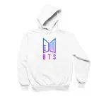 Bts Zip Hoodie — White Limited Ver.