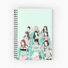 Twice Spiral Notebook CHEER UP — Beige Classic Ver.