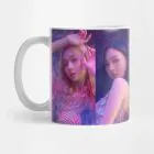 Aespa Travel Mug Neon Script — Blue Casual Ver.