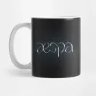 Aespa K pop Mug LOGO — Red Casual Ver.