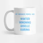 Aespa Insulated Cup My Favourite People Are — Navy Classic Ver.