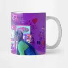 Aespa K pop Mug Street Style — Red Premium Ver.