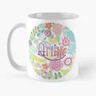 كوب معزول Apink — إصدار "Floral Artwork" — Apink Black Edition
