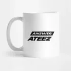 Ateez K pop Mug Answer — Pink Exclusive Ver.