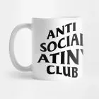 Ateez Insulated Cup Anti Social ATINY Club — Silver Classic Ver.