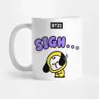 Bt21 Tumbler SIGH — Blue Exclusive Ver.