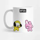Bt21 Travel Mug Cooky Dab — Gold Premium Ver.