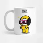 Bt21 Insulated Cup Retro Type — Pink Edition