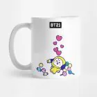 Bt21 Travel Mug Photo Print — Gold Retro Ver.