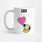 Bt21 Travel Mug Signature Logo — Pink Premium Ver.