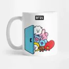 Bt21 Insulated Cup Photo Print — White Classic Ver.