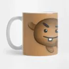 Bt21 Travel Mug SHOOKY SUGA — Silver Exclusive Ver.