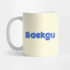 Enhypen K pop Mug Baekgu — Black Casual Ver.
