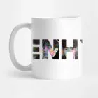 Enhypen Insulated Cup Neon Script — Pink Retro Ver.
