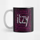 Itzy Travel Mug Typography Artwork — Green Retro Ver.