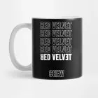 كوب سفر Red Velvet — إصدار "CREW" — Red Velvet Black Edition