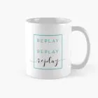 Shinee Travel Mug Minimal Logo — White Edition