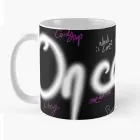 Twice K pop Mug Albums Names Typography — White Collectible Ver.