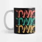 Twice Thermos Retro Typography Artwork — Beige Stylish Ver.
