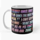 Twice Travel Mug Title Typography — Navy Limited Ver.
