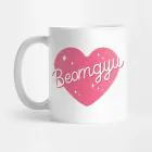 Txt K pop Mug BEOMGYU — Red Premium Ver.