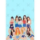 Twice K pop Notebook Dance The Night Away — Blue Exclusive Ver.