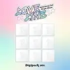 Official NiziU 2nd Single LOVE LINE Digipack Ver Random Ver