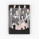 Twice Spiral Notebook EYES WIDE OPEN — Green Retro Ver.