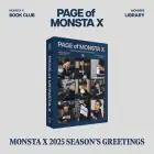 Official Product MONSTA X 2025 SEASONS GREETINGS PAGE of MONSTA X