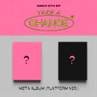 البوم اصلي النسخة العشوائية AB6IX 6TH EP TAKE A CHANCE Platform Ver pre order