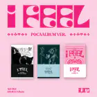 البوم اصلي النسخة الكاملة GIDLE 6th I feel PocaAlbum Ver Cat Ver Butterfly Ver Queen Ver 3CD