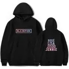 Black Pink Unisex Hoodie LISA — Purple Casual Ver.
