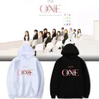 Iz*one Unisex Hoodie ONE — Silver Deluxe Ver.