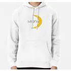 هودي أوفرسايز Loona — إصدار "LOONA" — Loona Black Hoodie
