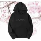 هودي بولوفر Loona — إصدار "LOONA" — Loona Black Hoodie