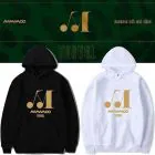 هودي سحاب Mamamoo — إصدار "TRAVEL" — Mamamoo Black Hoodie