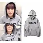 هودي أوفرسايز Nct — إصدار "STEADY JAEHYUN" — Nct Black Hoodie