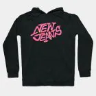 هودي سحاب Newjeans — إصدار "Signature" — Newjeans Black Hoodie