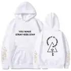 Stray Kids Zip Hoodie You Make Stay — White Premium Ver.