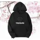 Treasure Oversized Hoodie Logo — Blue Retro Ver.
