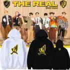 هودي يونيسكس Ateez — إصدار "ATEEZ" — Ateez Black Hoodie