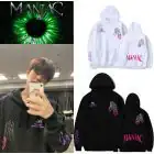 Stray Kids Oversized Hoodie MANIAC — Silver Premium Ver.