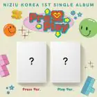 Official NiziU 1st Single Press Play Press Ver Play Ver 2CD Full Set