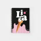 Black Pink Journal LISA — Pink Classic Ver.