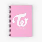 Twice Notebook LOGO — Pink Limited Ver.