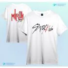 Stray Kids K pop T shirt MIROH — Navy Deluxe Ver.