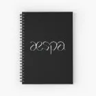 Aespa Notebook LOGO — Gold Stylish Ver.