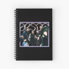 Aespa Spiral Notebook Signature — Silver Retro Ver.